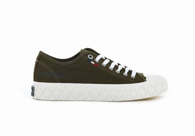 Zapatillas Palladium PALLA ACE CANVAS Hombre Verde Oliva | Costa Rica-32867